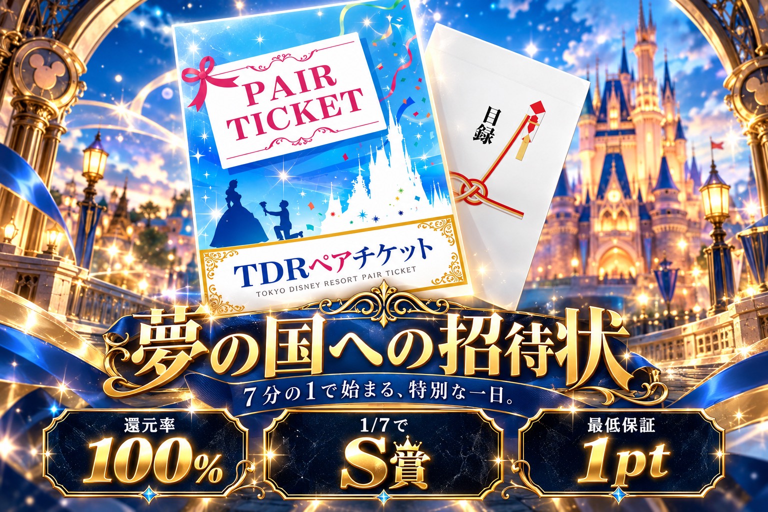 TDRチケットガチャ