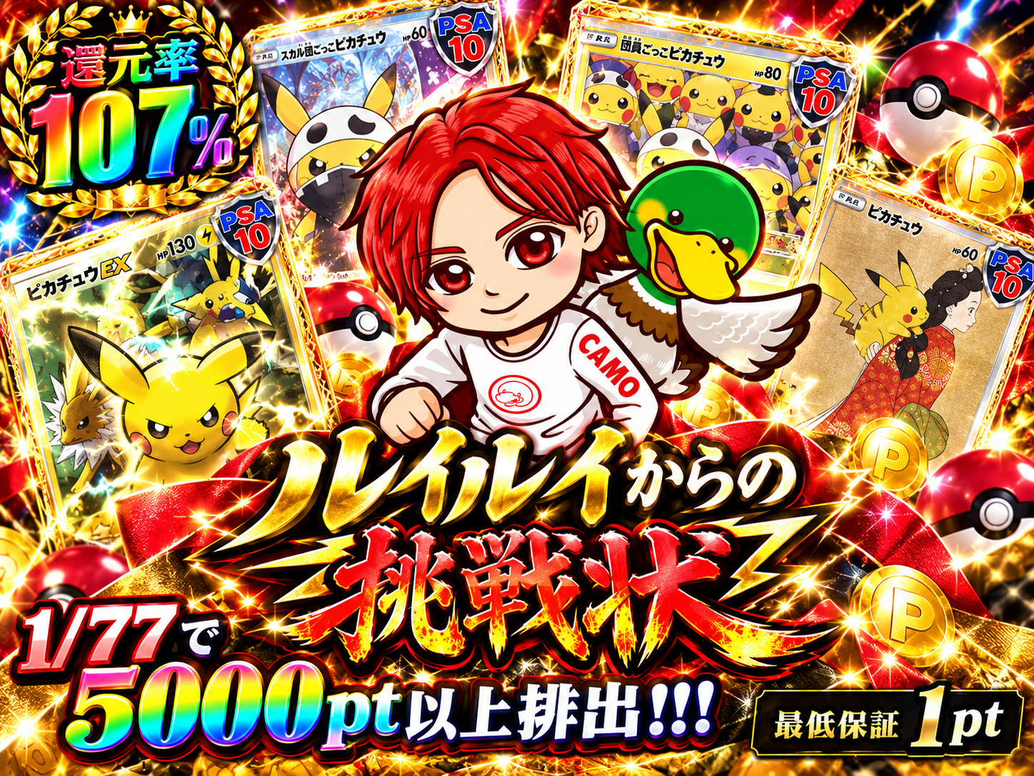ルイルイさんコラボ記念（ポケモン）